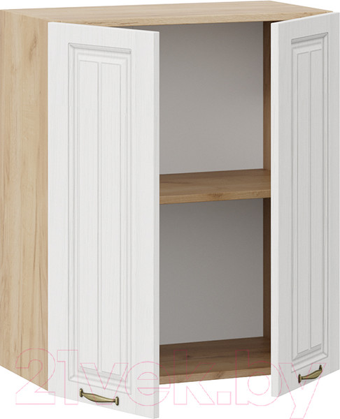 Изображение товара Шкаф навесной для кухни ТриЯ Лина 1В6 (дуб крафт золотой/белый)