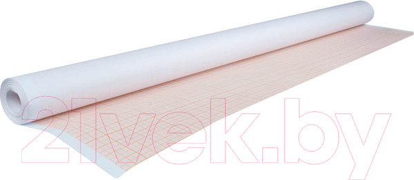 Изображение товара Миллиметровая бумага OfficeSpace 340673 (878мм/20м, оранжевый)