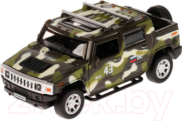 Изображение товара Автомобиль игрушечный Технопарк Hummer H2 Pickup / HUM2PICKUP-12MIL-GN