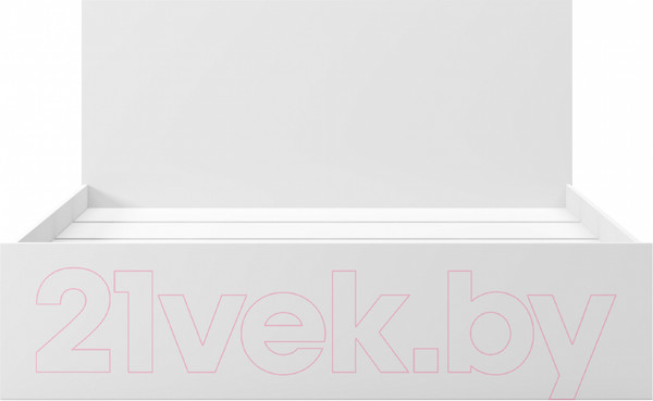 Изображение товара Двуспальная кровать MySTAR Сноули 121.05 (белый)