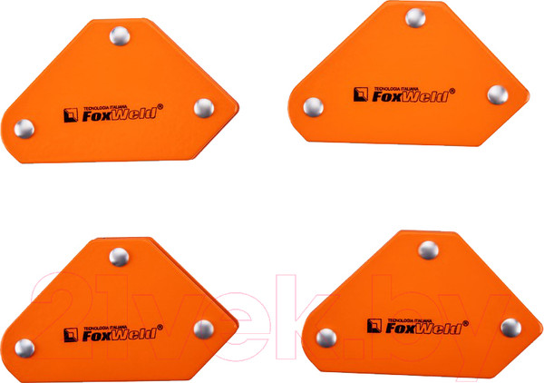 Изображение товара Набор магнитных фиксаторов FoxWeld FIX KIT-4 / 5391