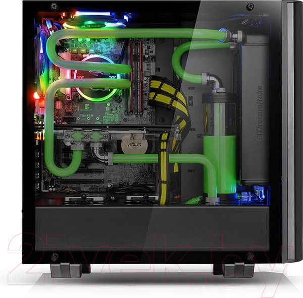 Изображение товара Корпус для компьютера Thermaltake View 21 TG / CA-1I3-00M1WN-00