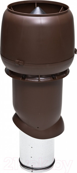Изображение товара Выход вентиляционный на крышу Vilpe Flow 160/ИЗ/500 RR32 / 350054 (коричневый)