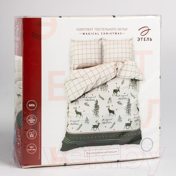 Изображение товара Комплект постельного белья Этель Magical Christmas / 7733881