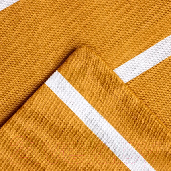 Изображение товара Комплект постельного белья Этель Mustard stripes / 6632198