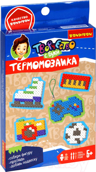 Изображение товара Развивающая игра Bondibon Термомозаика 2D Хобби / ВВ5570