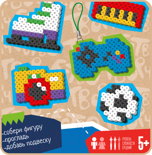 Изображение товара Развивающая игра Bondibon Термомозаика 2D Хобби / ВВ5570