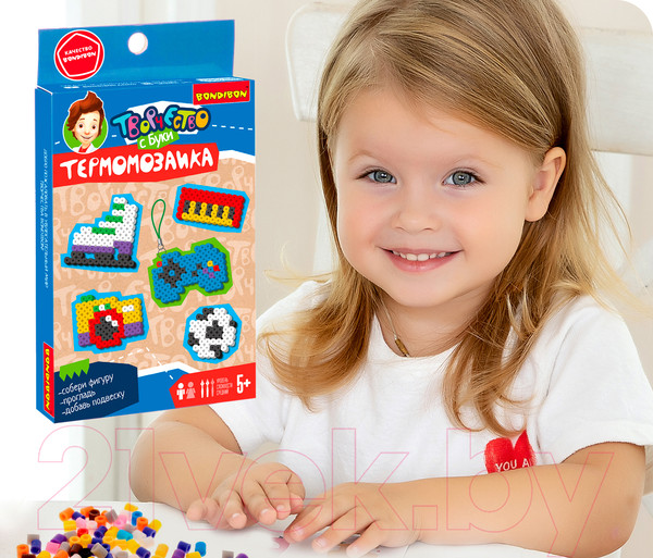Изображение товара Развивающая игра Bondibon Термомозаика 2D Хобби / ВВ5570