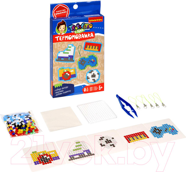 Изображение товара Развивающая игра Bondibon Термомозаика 2D Хобби / ВВ5570