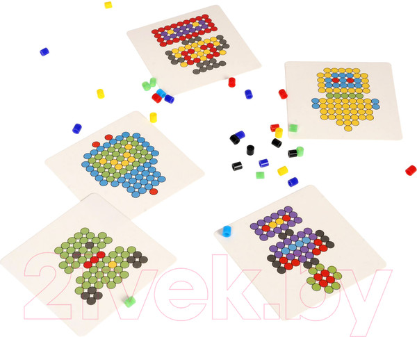 Изображение товара Развивающая игра Bondibon Термомозаика 2D Роботы / ВВ5569