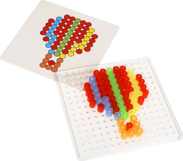 Изображение товара Развивающая игра Bondibon Термомозаика неоновая. Светится в темноте Транспорт / ВВ5567