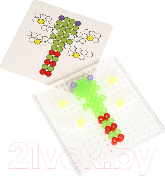 Изображение товара Развивающая игра Bondibon Термомозаика неоновая. Светится в темноте / ВВ5470