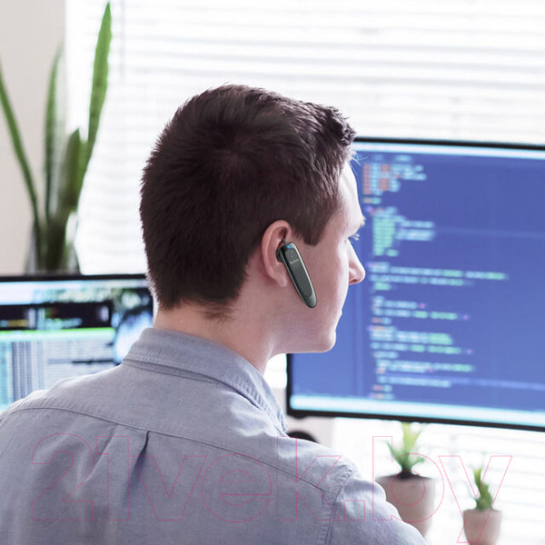 Изображение товара Односторонняя гарнитура Hoco E60 (черный)