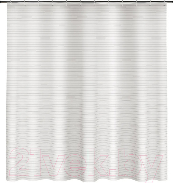 Изображение товара Шторка-занавеска для ванны FORA FOR-BRK205W