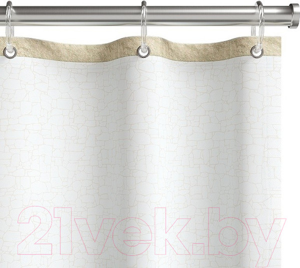 Изображение товара Шторка-занавеска для ванны FORA FOR-STN203NAT