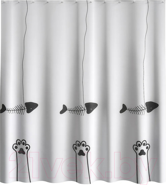 Изображение товара Шторка-занавеска для ванны FORA FOR-HC095