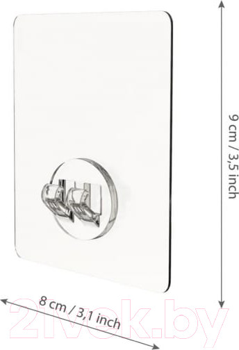 Изображение товара Комплект креплений для мебели в ванную FORA FOR-DIM100