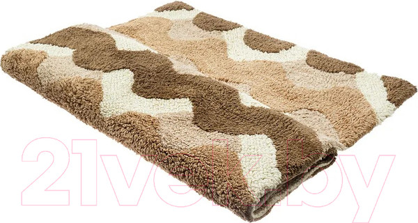 Изображение товара Коврик для ванной FORA Волны 2823-1 100BG