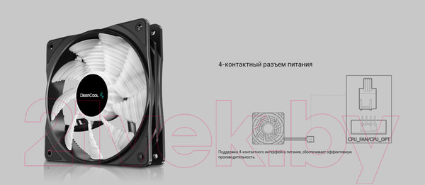 Изображение товара Вентилятор для корпуса Deepcool RF120 FS (DP-FLED3-RF120-FS)