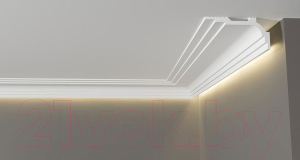 Изображение товара Плинтус потолочный Decor-Dizayn DD515 (100x50x2000)