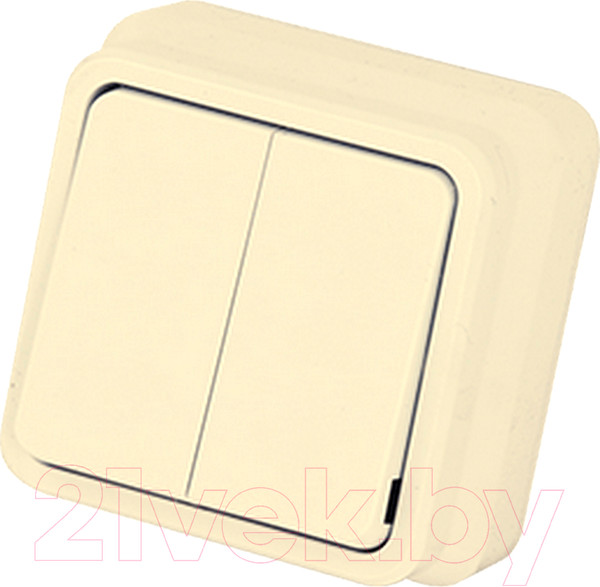 Изображение товара Выключатель Gunsan Misya 32051200-100103 (кремовый)
