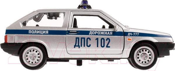 Изображение товара Автомобиль игрушечный Технопарк Lada-2108 Спутник Полиция / 2108-12SLPOL-SR