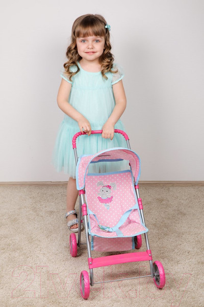 Изображение товара Коляска для куклы Mary Poppins Коляска Зайка / 67312