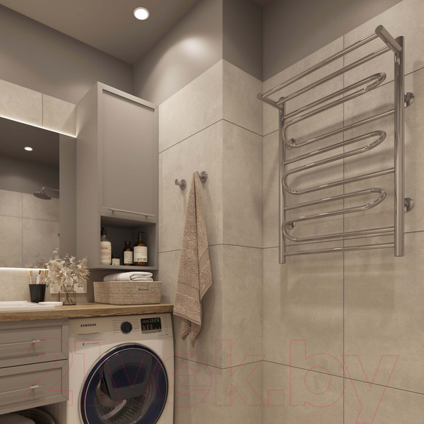 Изображение товара Полотенцесушитель водяной Gloss & Reiter Liza Lux.Л.50х100.ЛZ3.П1.G1