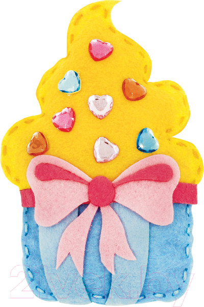 Изображение товара Набор для шитья Мульти-пульти Игрушка из фетра. Пирожное / FT_29335