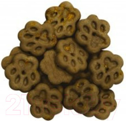 Изображение товара Лакомство для собак Деревенские лакомства Печенье с ягненком и тыквой (100г)