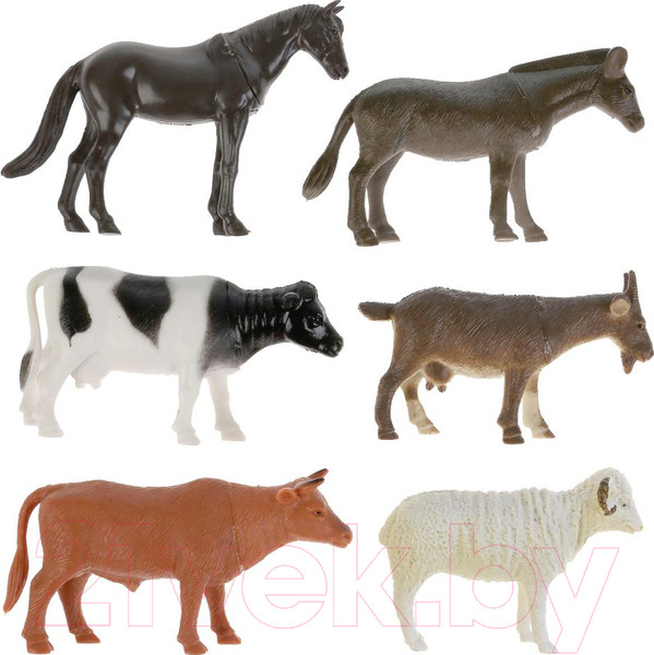 Изображение товара Набор фигурок игровых Играем вместе Домашние Животные / HB9710-6