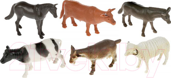 Изображение товара Набор фигурок игровых Играем вместе Домашние Животные / HB9710-6