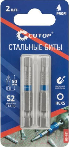 Изображение товара Набор бит Cutop Profi 83-651