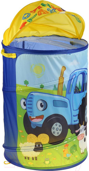 Изображение товара Корзина Играем вместе Синий трактор / XDP-17924-R