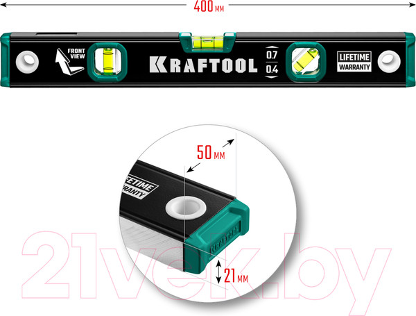 Изображение товара Уровень строительный Kraftool 34781-40