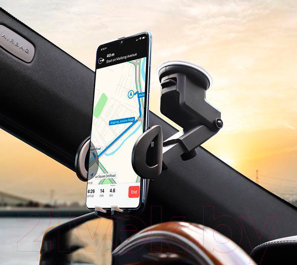 Изображение товара Держатель для смартфонов Hoco CA31A (черный)