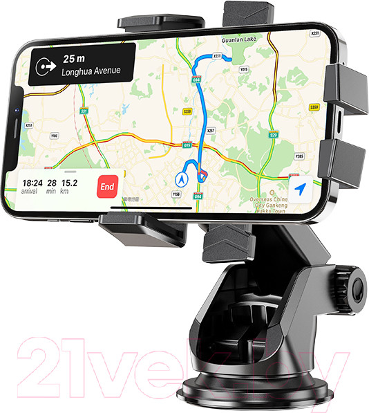 Изображение товара Держатель для смартфонов Hoco CA83 (черный)