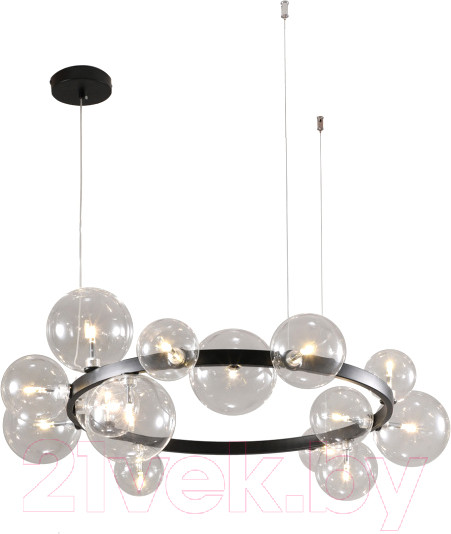 Изображение товара Люстра Kinklight Иона 07608-15A.19 (черный)