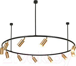 Изображение товара Люстра Kinklight Кайко 07615-12 (черный/бронза)