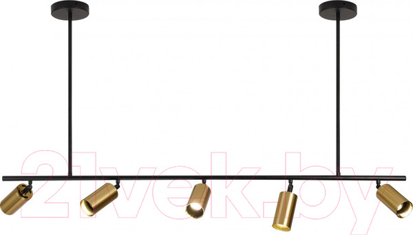 Изображение товара Люстра Kinklight Кайко 07615-5 (черный/бронза)
