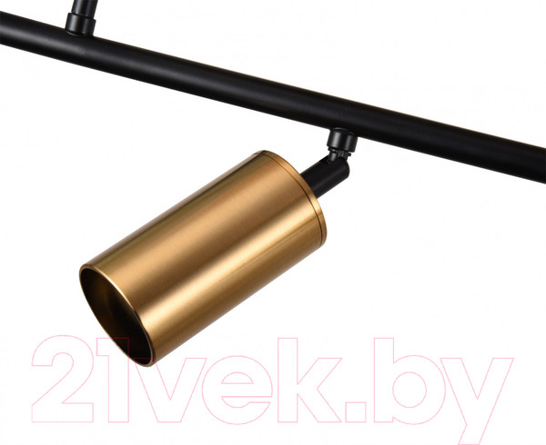 Изображение товара Люстра Kinklight Кайко 07615-5 (черный/бронза)