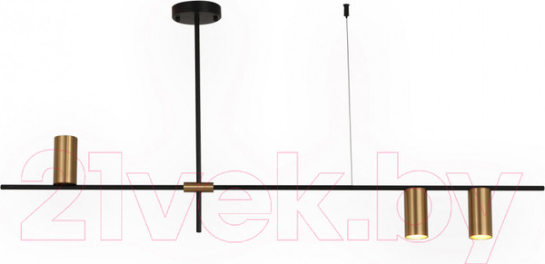 Изображение товара Люстра Kinklight Рия 07621-3.20 (черный/бронза)