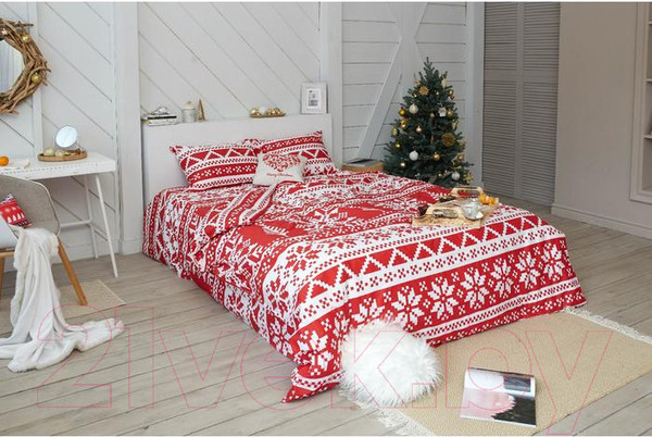 Изображение товара Комплект постельного белья Love Life Christmas ornament / 6779067