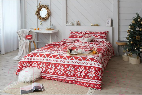 Изображение товара Комплект постельного белья Love Life Christmas ornament / 6779067