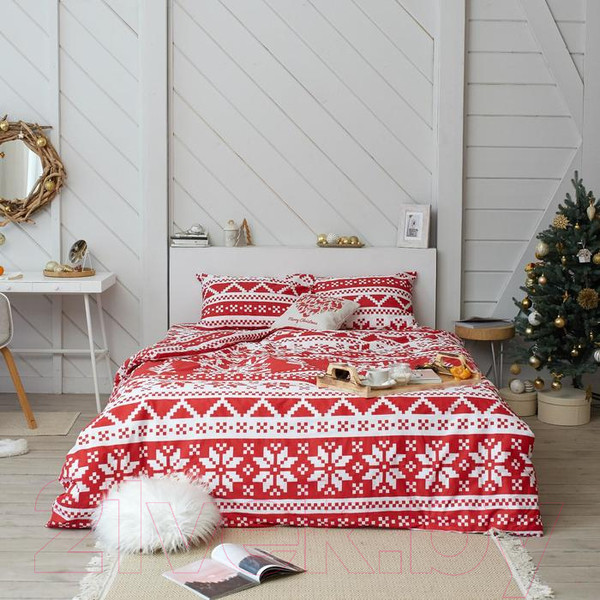 Изображение товара Комплект постельного белья Love Life Christmas ornament / 6779067