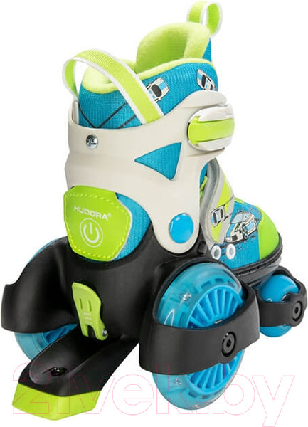 Изображение товара Роликовые коньки Hudora Skating My First Quad Boy Led / 22052 (р-р 30-33)
