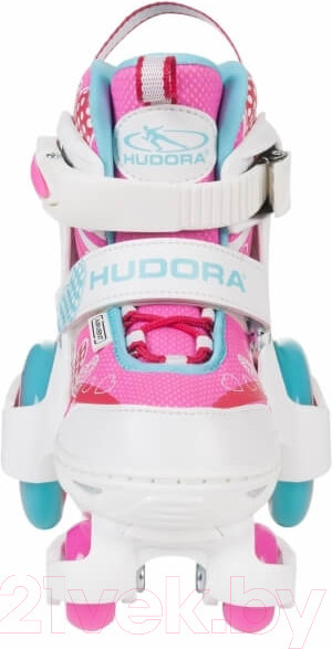 Изображение товара Роликовые коньки Hudora Rollschuh My First Quad Girl Led / 22051 (р-р 26-29)