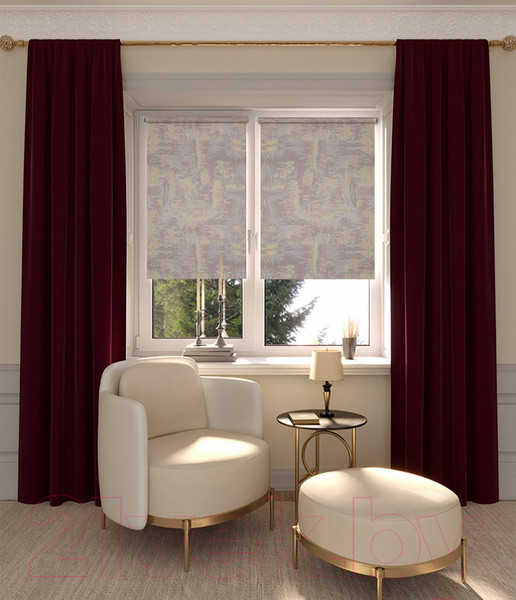 Изображение товара Рулонная штора LEGRAND Марко 66x175 / 58094594 (трюфель)