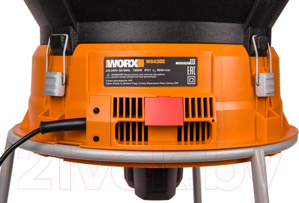 Изображение товара Садовый измельчитель электрический Worx WG430E