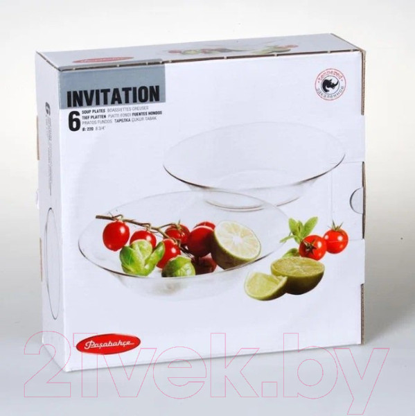 Изображение товара Набор тарелок Pasabahce Invitation 10335/1006674 (6шт)